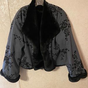 Womens reversible coat size medium to small